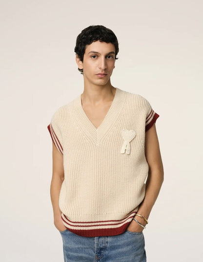 Adc wool sleeveless sweater