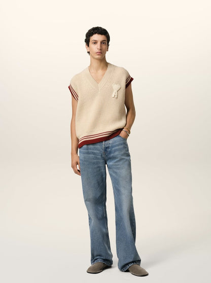 Adc wool sleeveless sweater