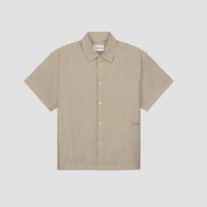 Boxy Seersucker Stripe Shirt