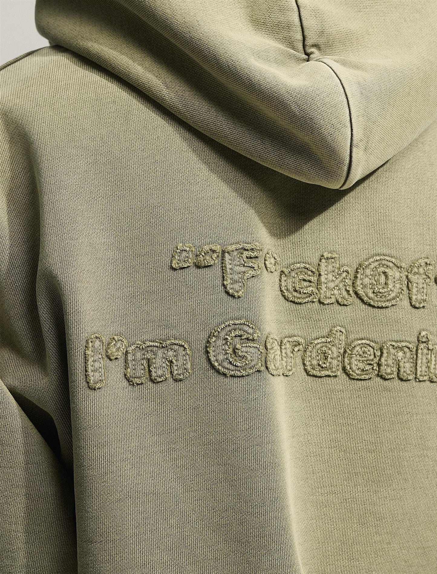 Cut Sew F*ck Off Hoodie
