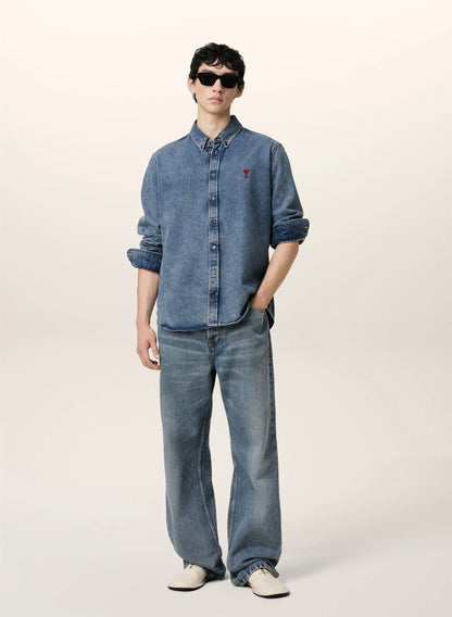 Denim button down ADC shirt