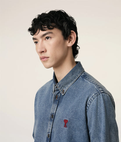 Denim button down ADC shirt