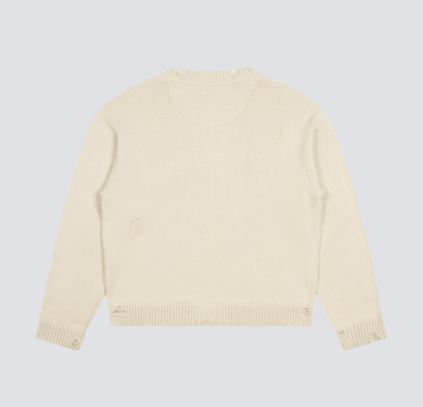 Distressed Chest Pocket Knit