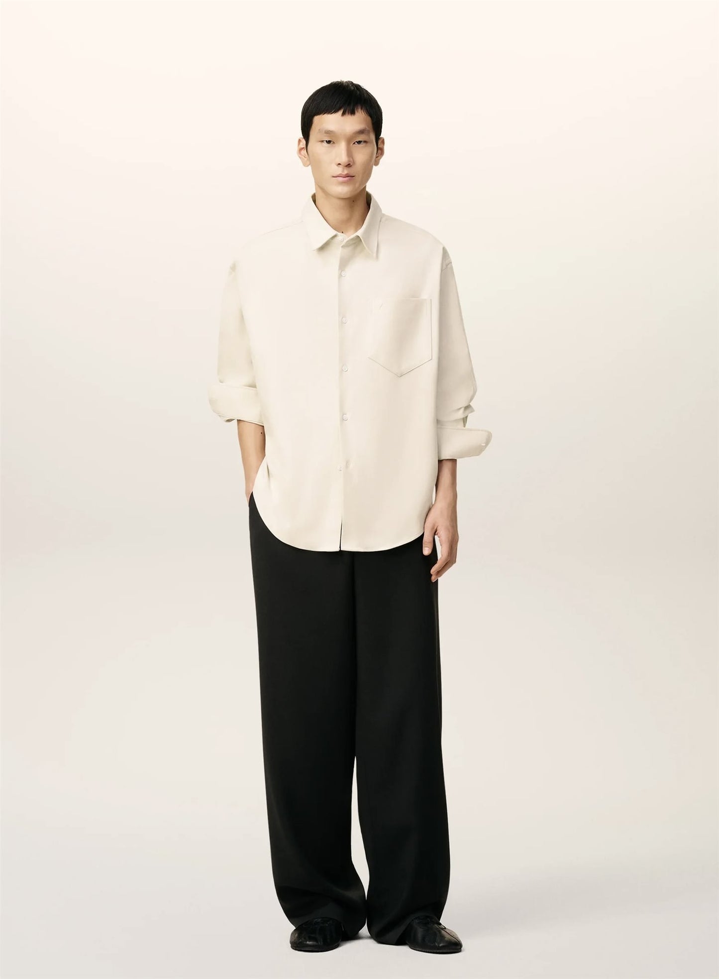 Embossed ADC Boxy Shirt