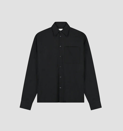 Embro Logo Stripe Shirt LS