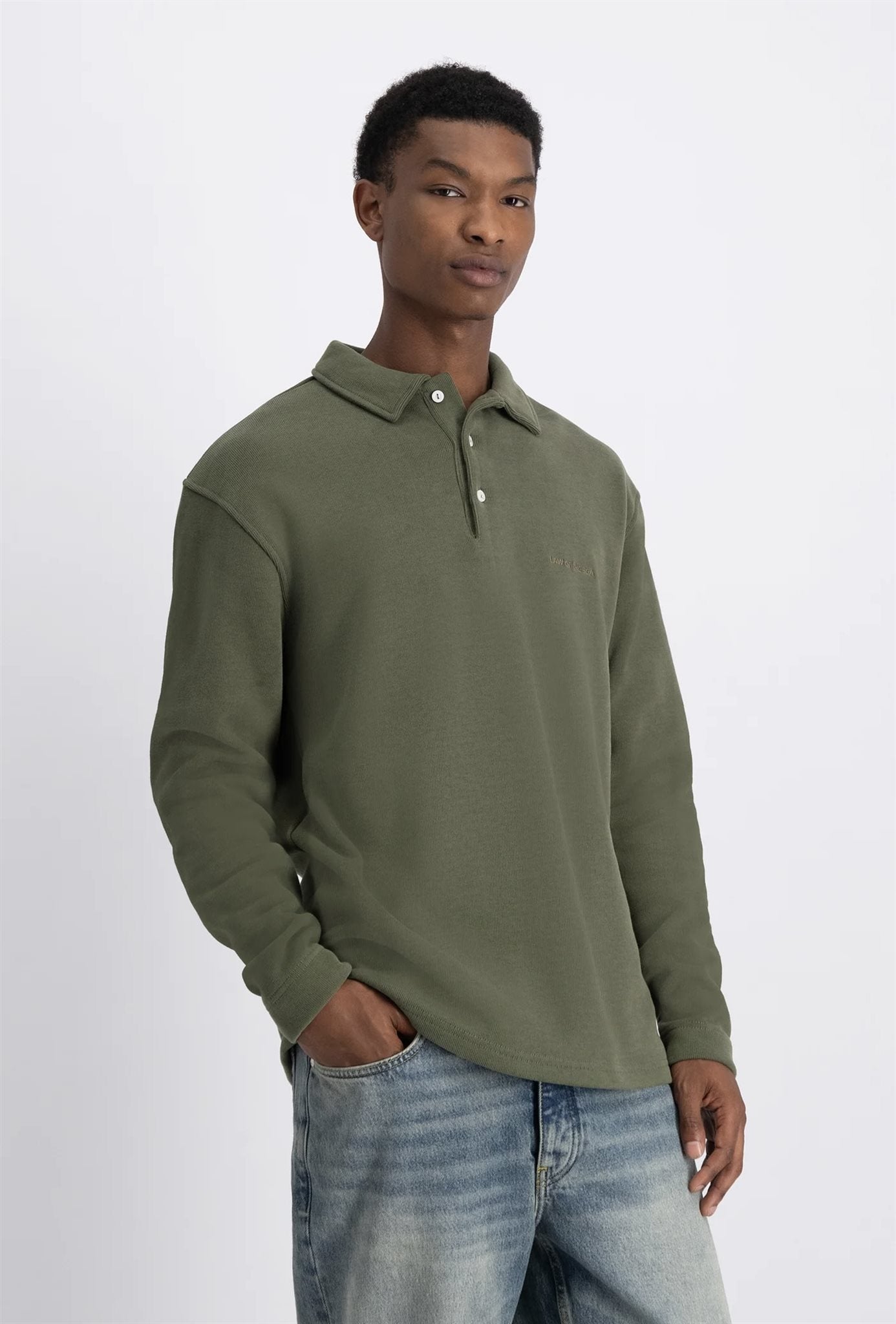Erato Long Sleeve Sweat Polo