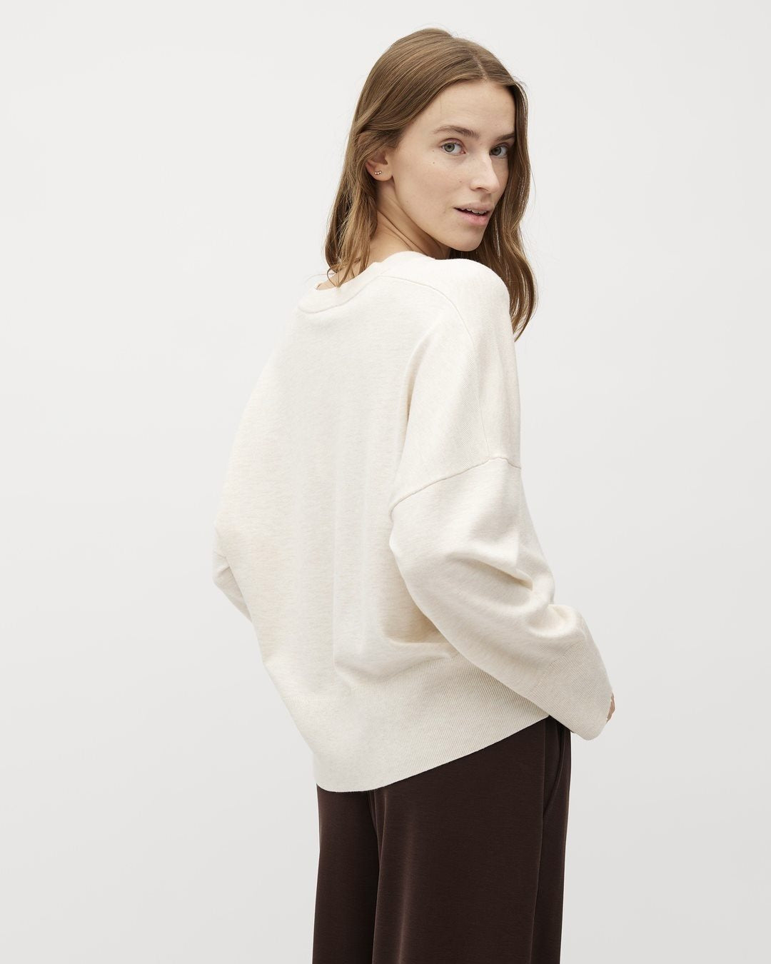 Gillian V-M Knit