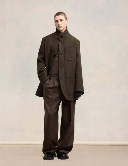 High Collar Short Coat
