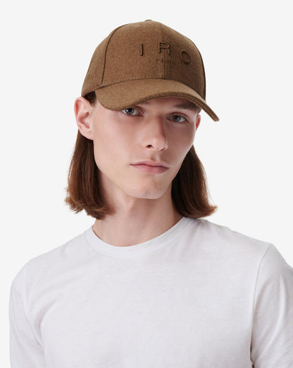 IRO GREB FELT EMBROIDERED CAP