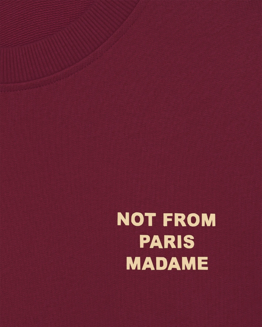 Le Sweatshirt Slogan