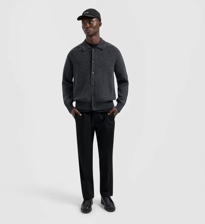 Pinstripe Slim Elasticated Tro