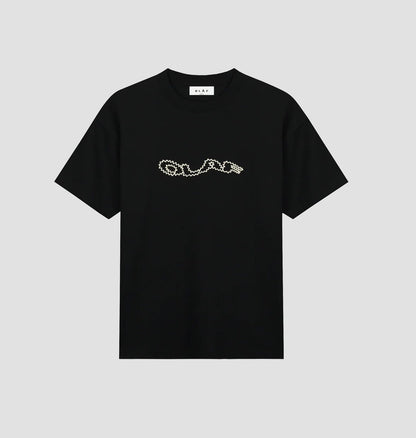 Zigzag wavy drift tee