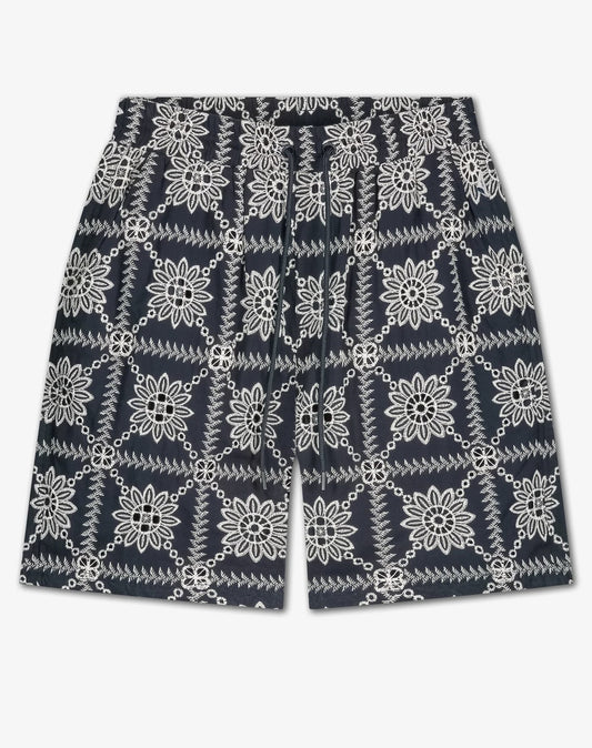 Alida Embroidered short