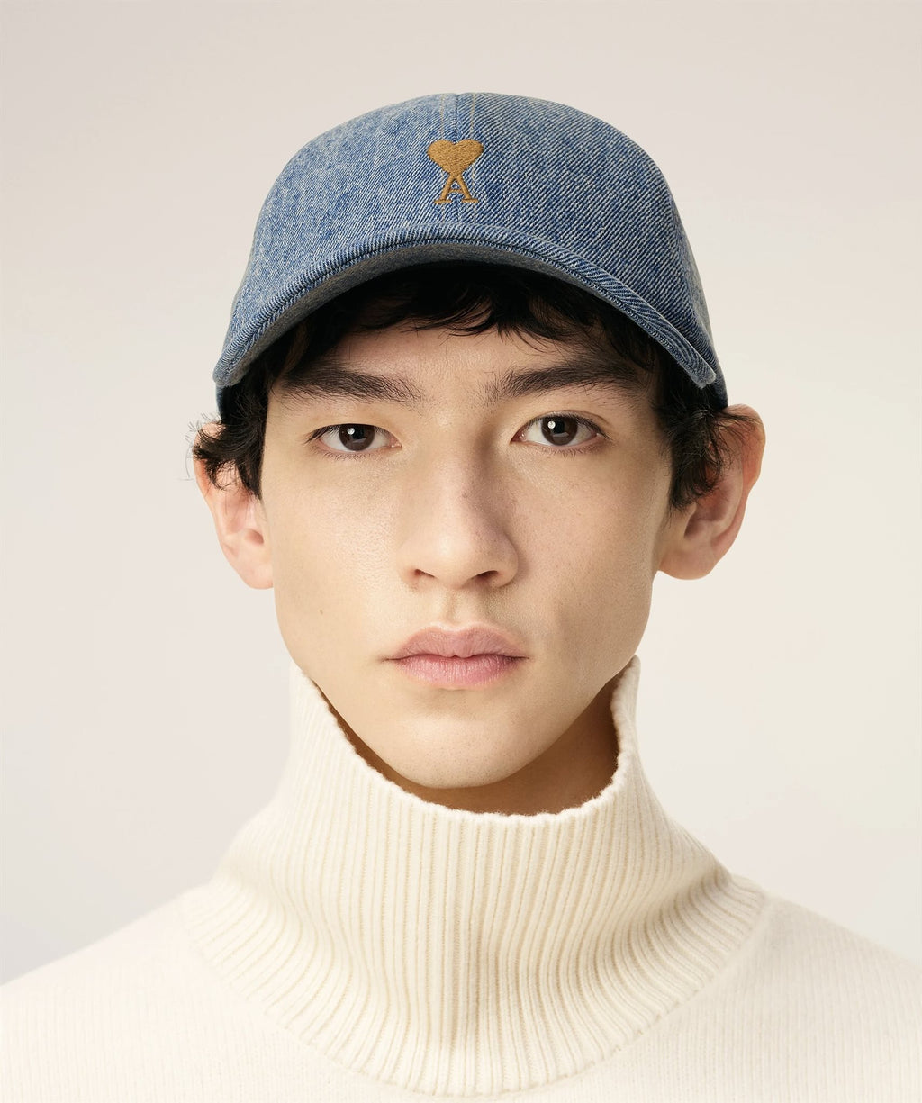 Ami De Coeur Denim Cap