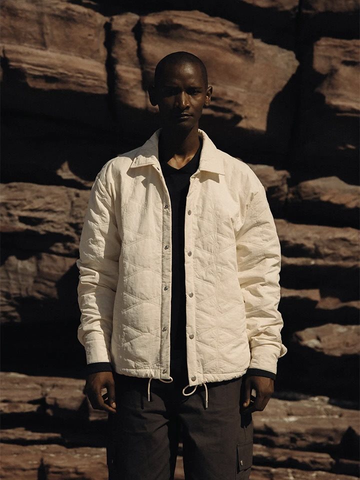 Arjen Quilted Nylon Coach Jack