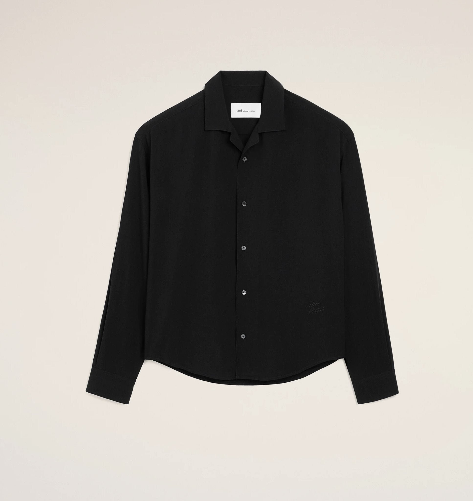 Boxy Embroidered AMI Shirt