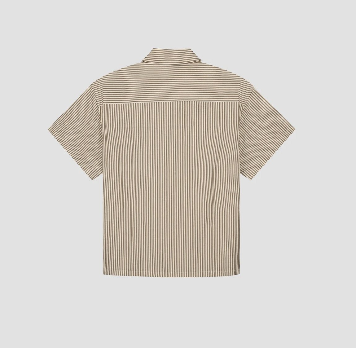Boxy Seersucker Stripe Shirt