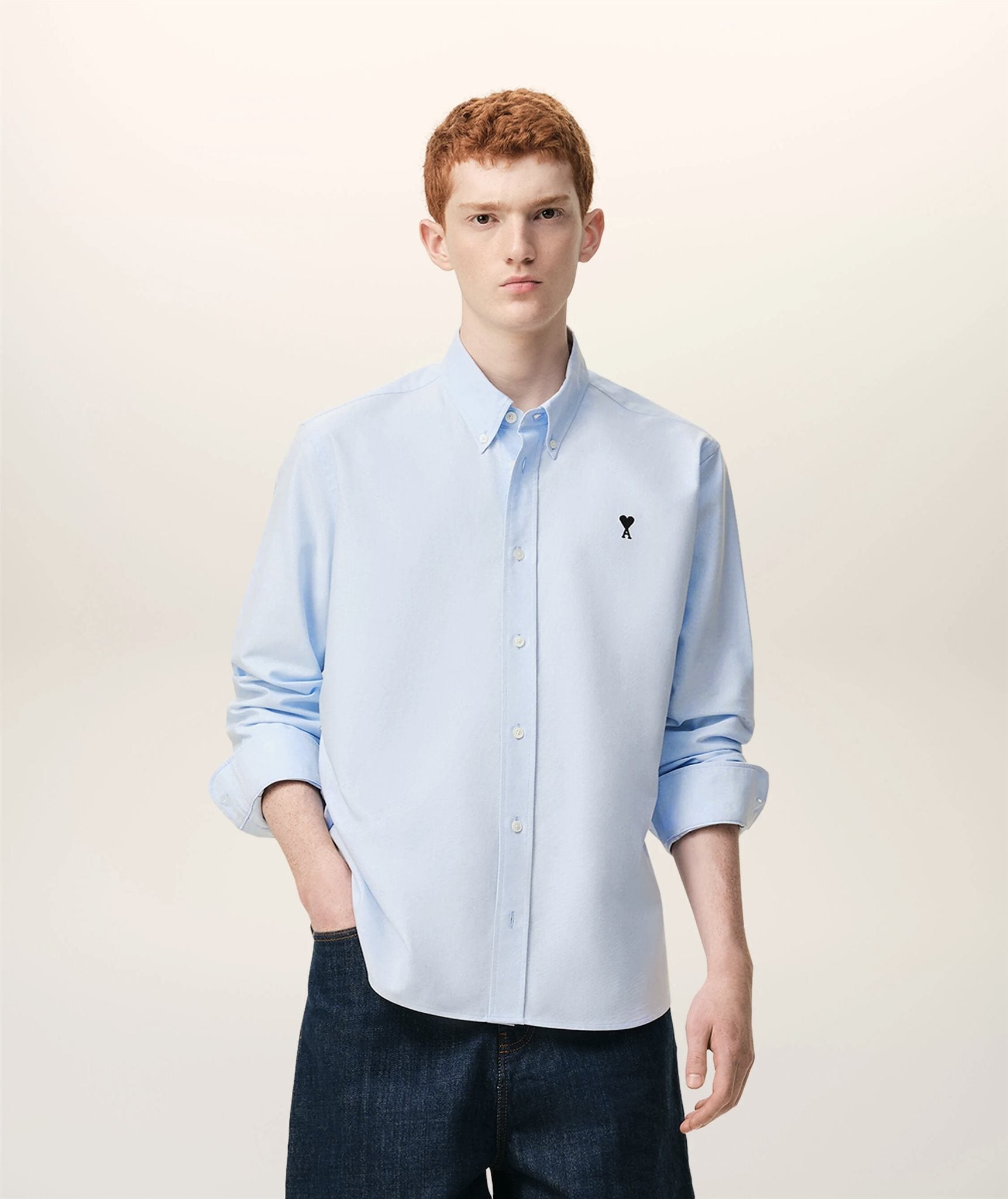 Boxy embroidered add shirt