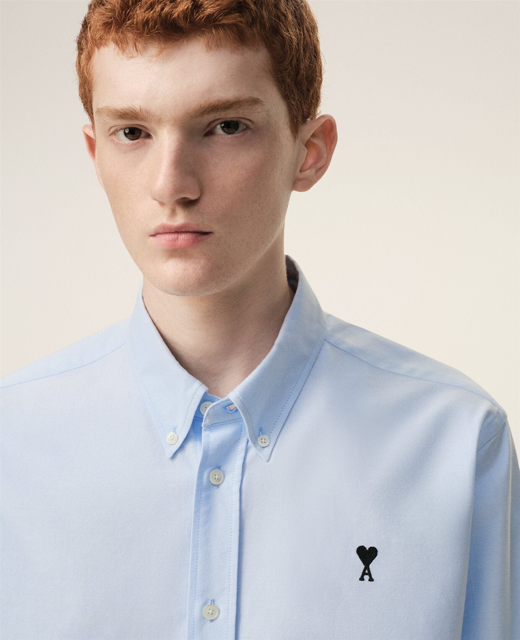 Boxy embroidered add shirt