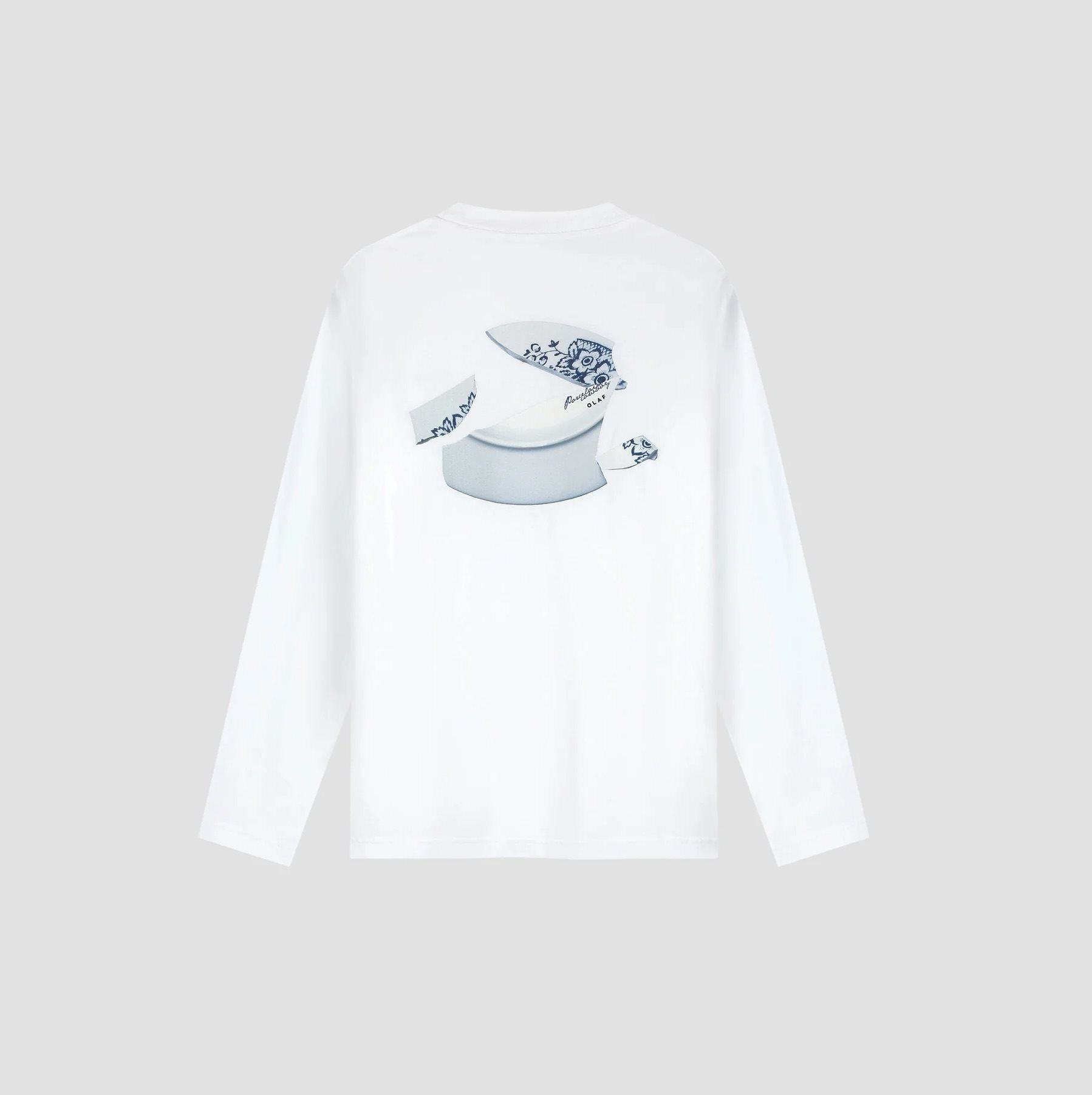 Broken plate LS tee