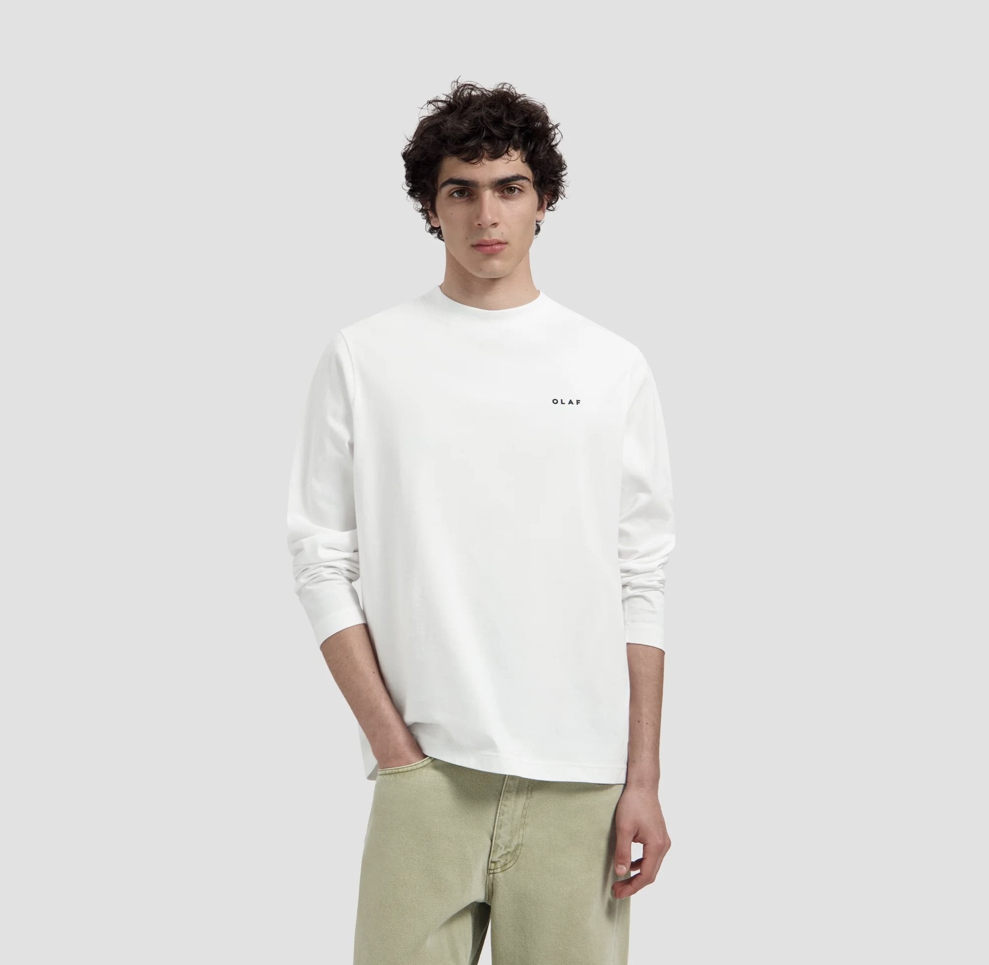 Broken plate LS tee