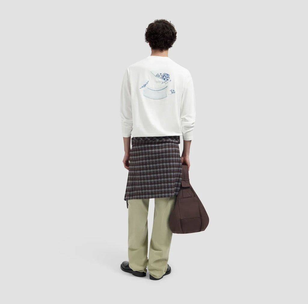 Broken plate LS tee