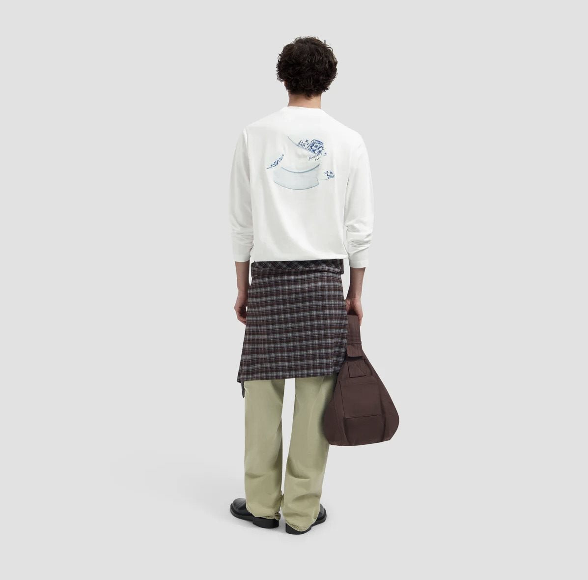 Broken plate LS tee