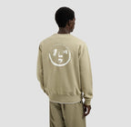 Brushstroke Face Crewneck
