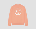 Brushstroke Face Crewneck