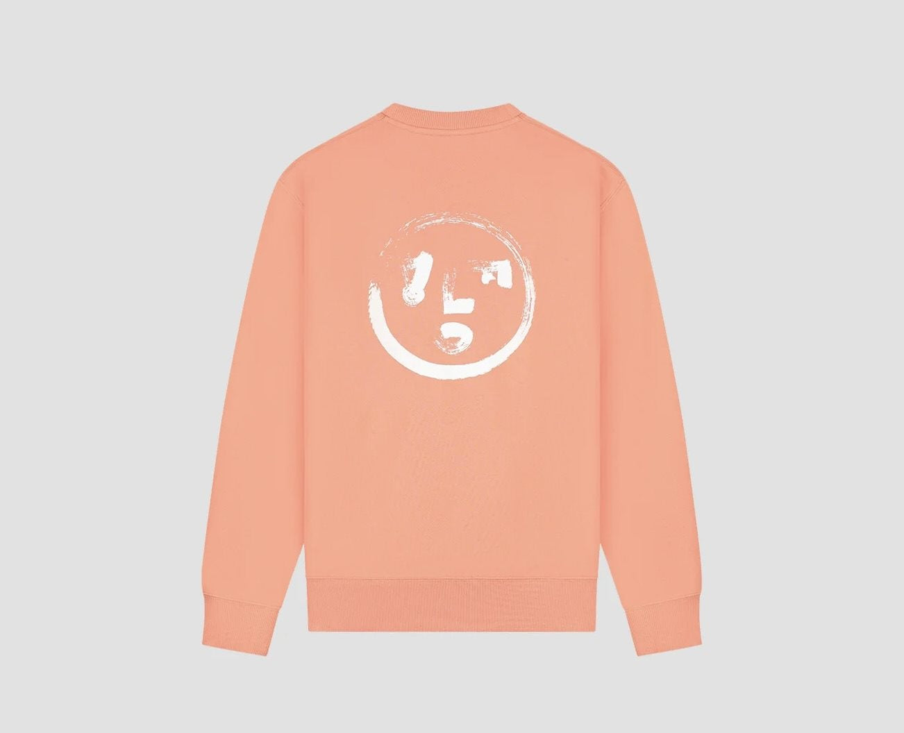 Brushstroke Face Crewneck