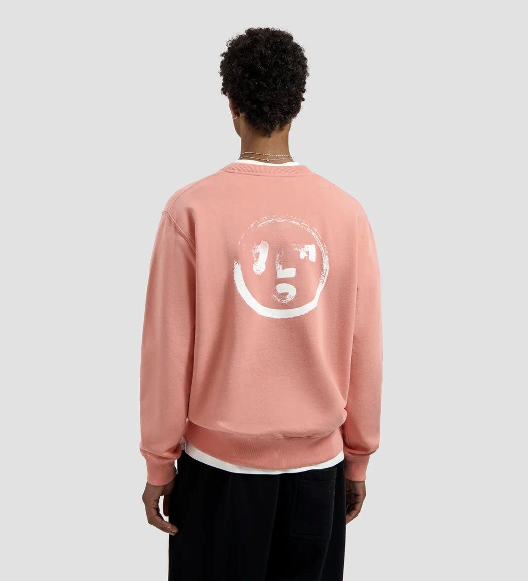 Brushstroke Face Crewneck