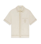 Chemise broderie miroir coton