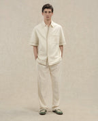 Chemise broderie miroir coton