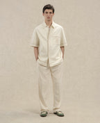 Chemise broderie miroir coton