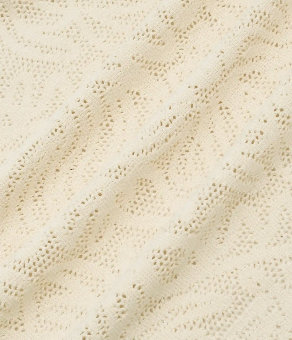 Chemise maille dentelle