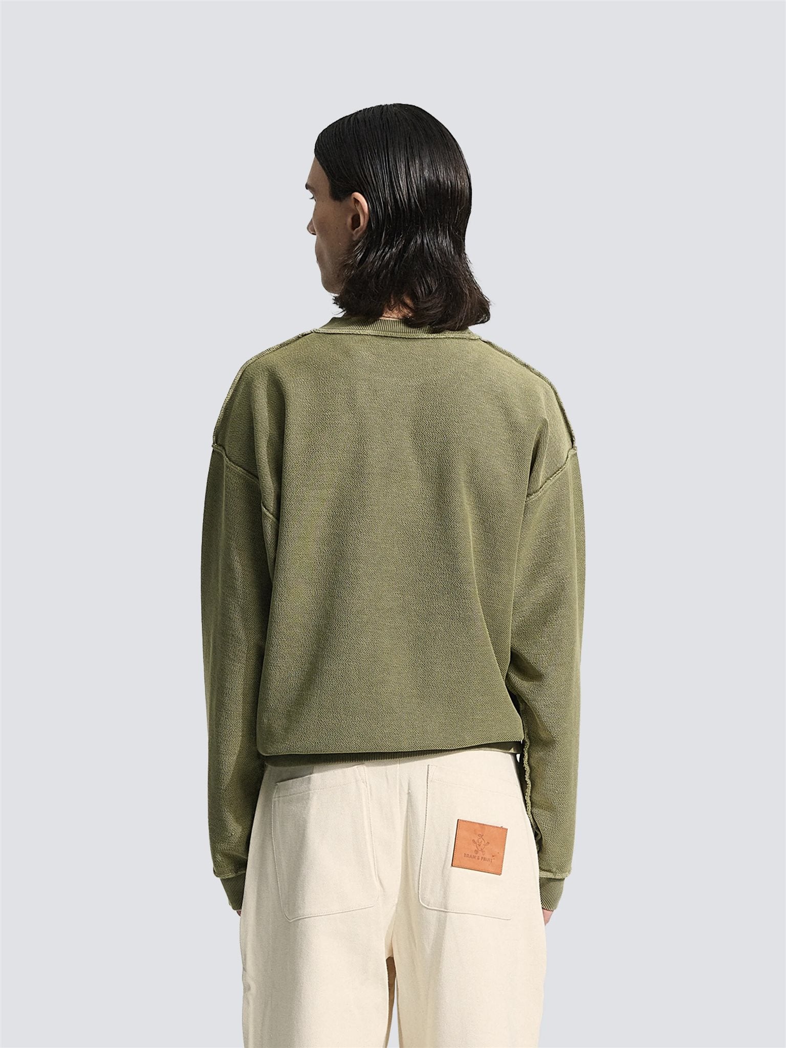 Chest Pocket Crewneck