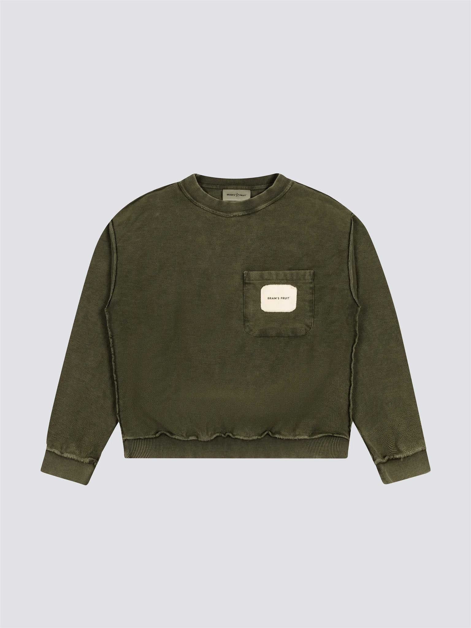 Chest Pocket Crewneck