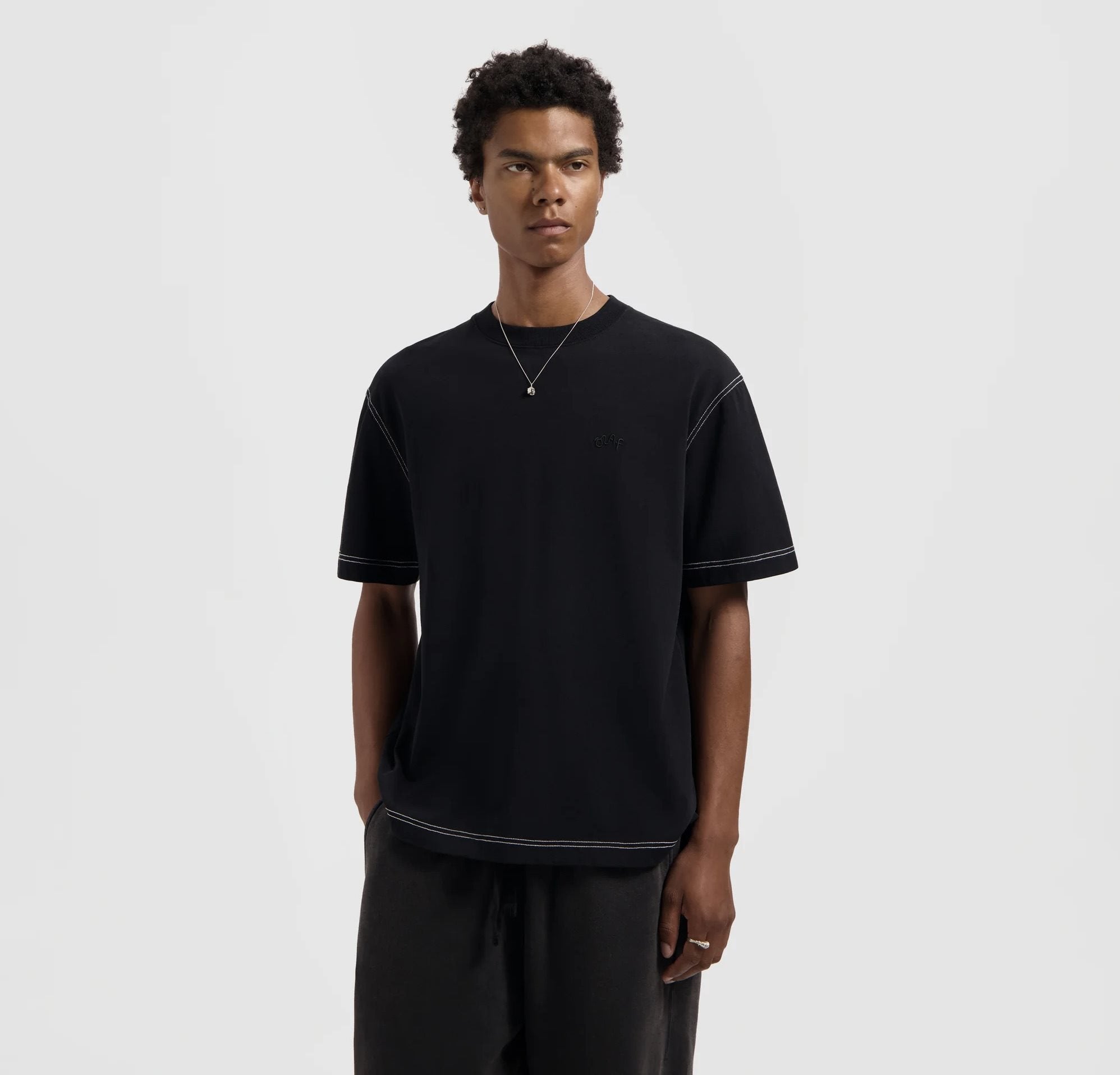 Contrast Signature Tee