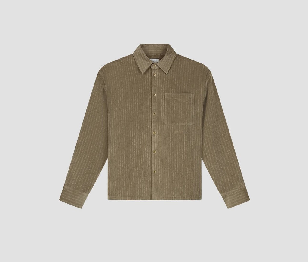 Corduroy Boxy Shirt