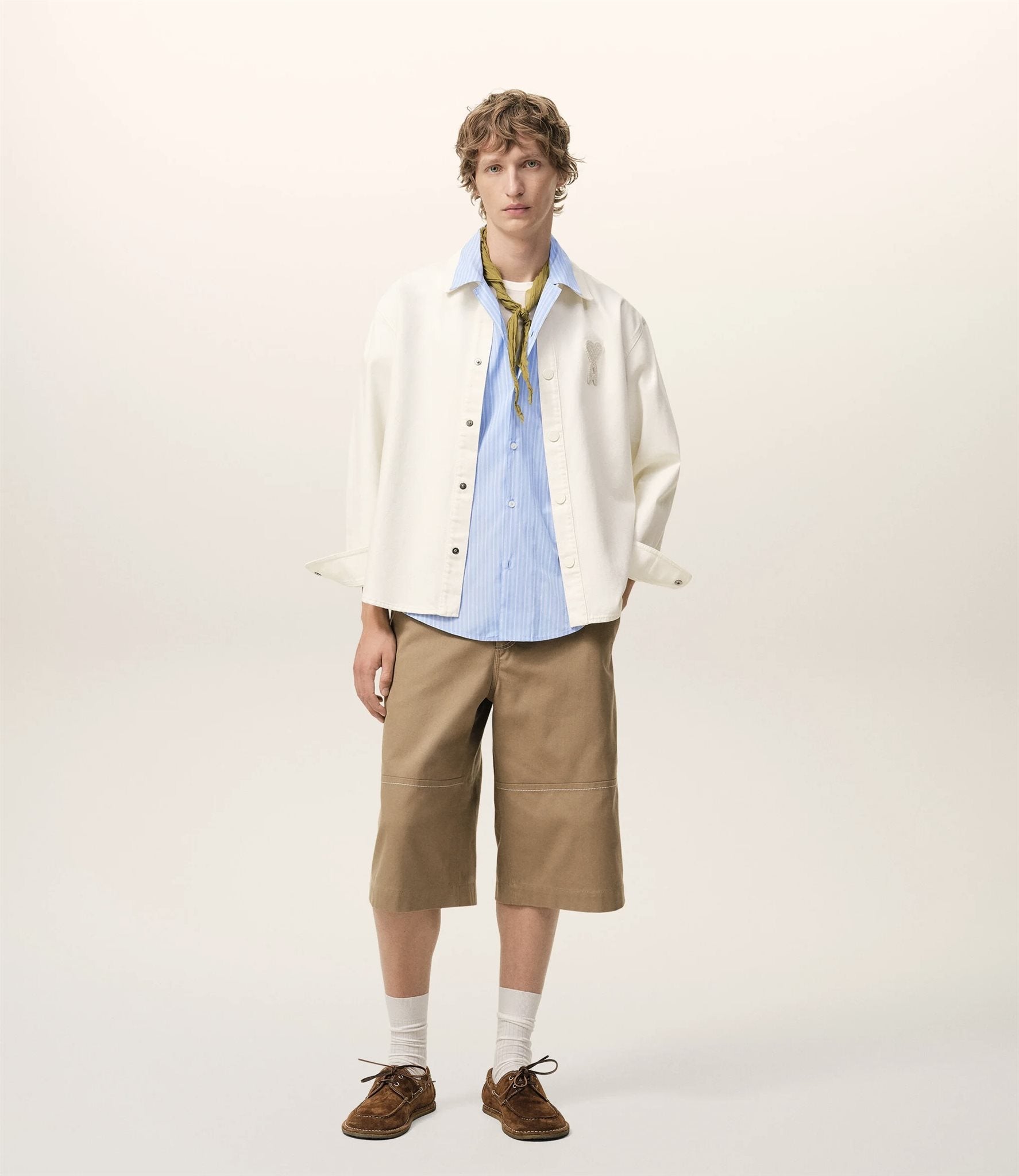 Cotton Knitted ADC Overshirt