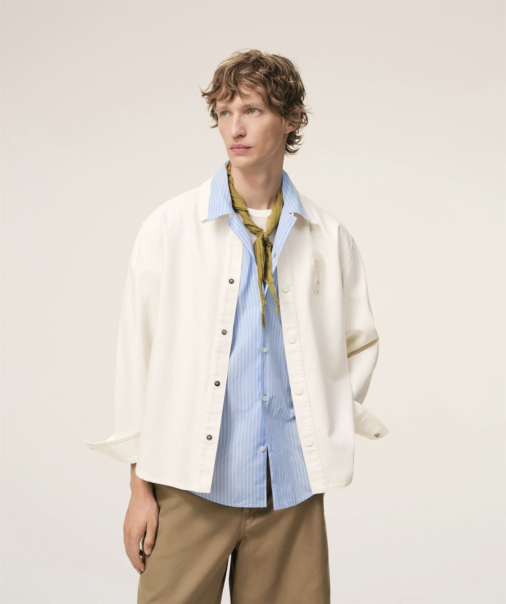 Cotton Knitted ADC Overshirt