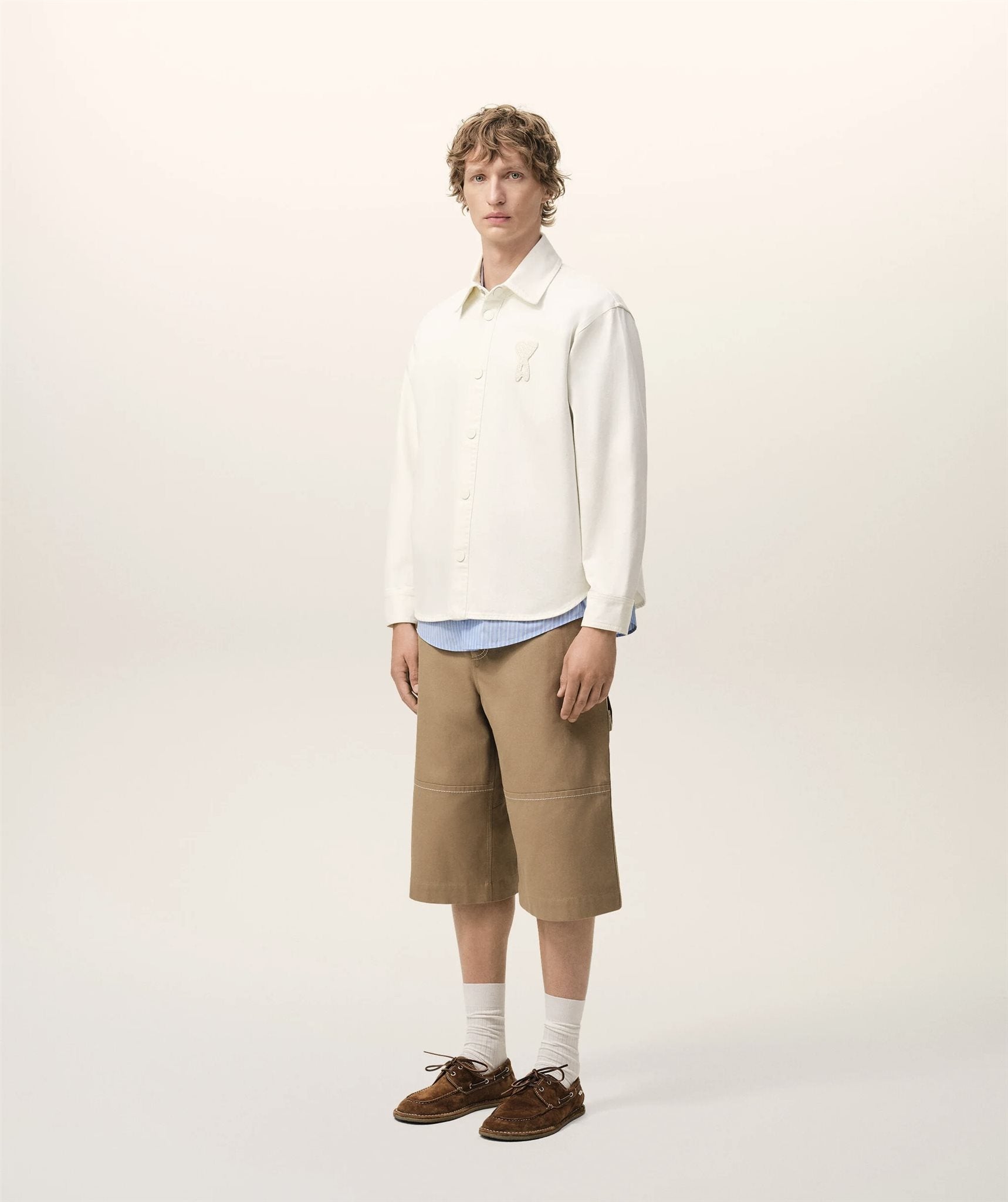 Cotton Knitted ADC Overshirt
