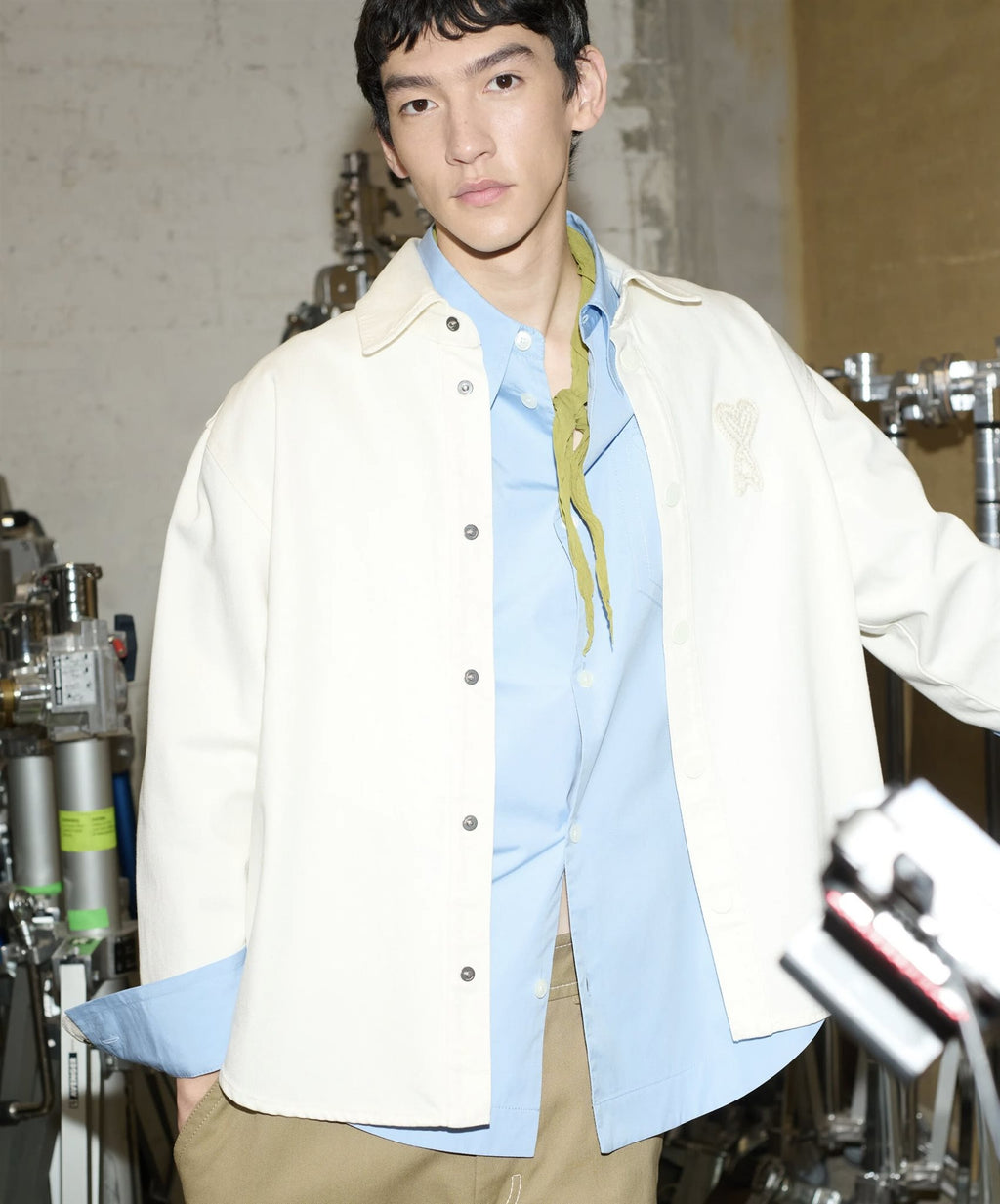 Cotton Knitted ADC Overshirt