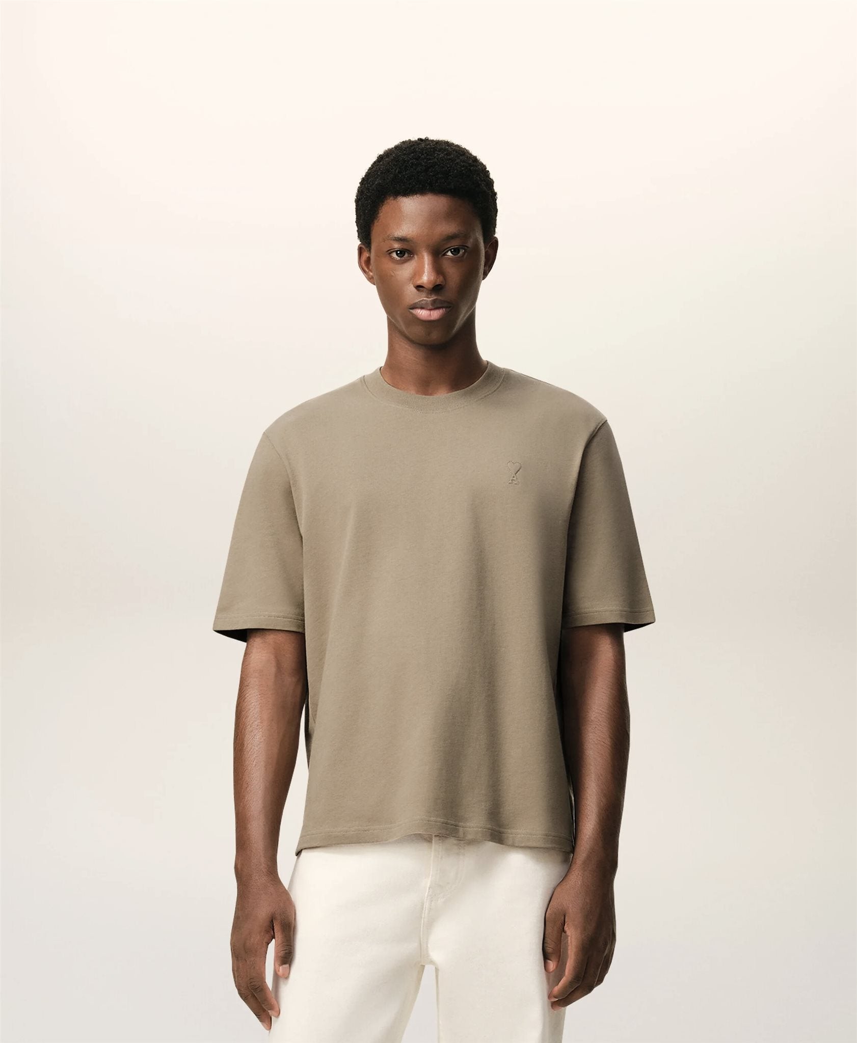 Cotton embossed adc t-shirt