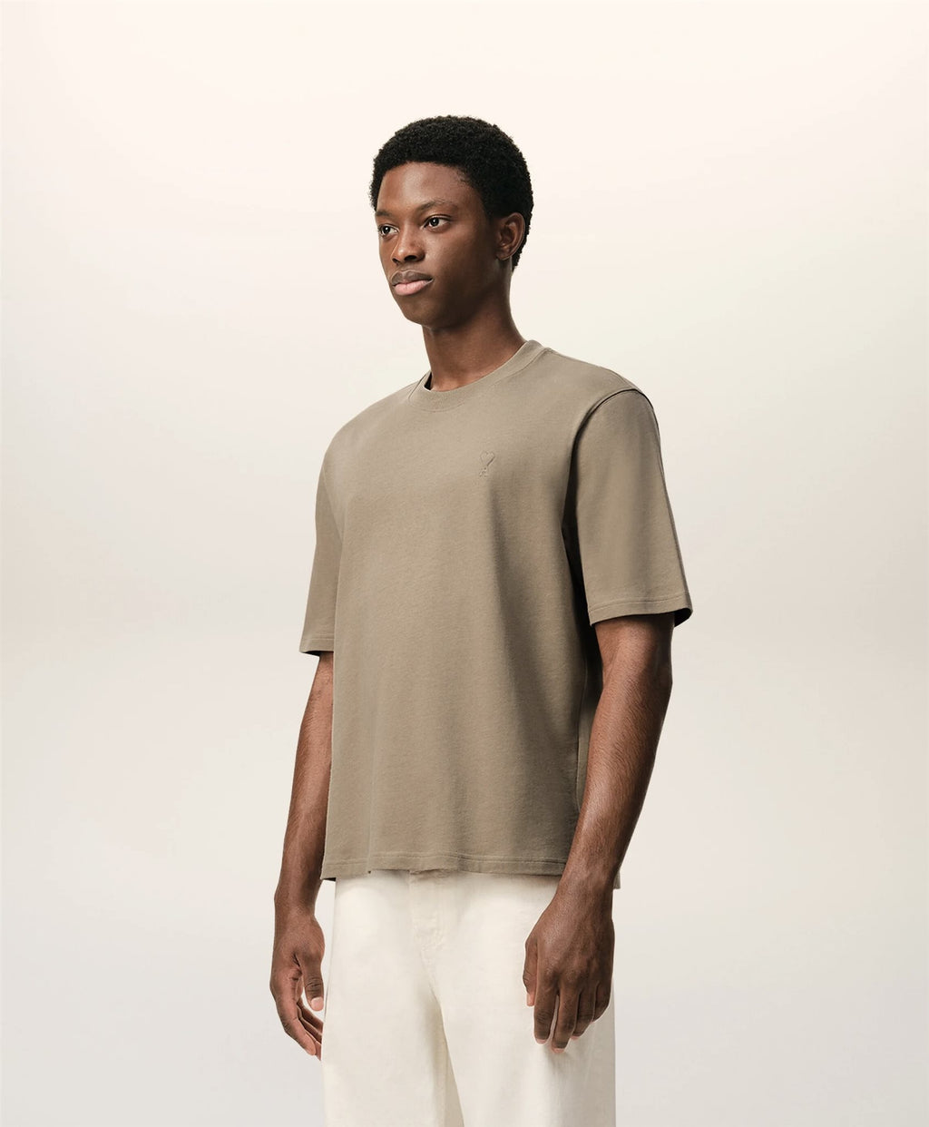 Cotton embossed adc t-shirt