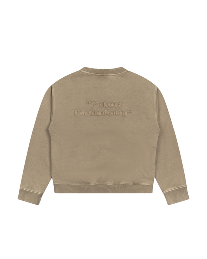 Cut & Sew F*ck Off Crewneck