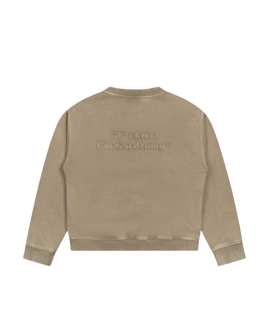 Cut & Sew F*ck Off Crewneck