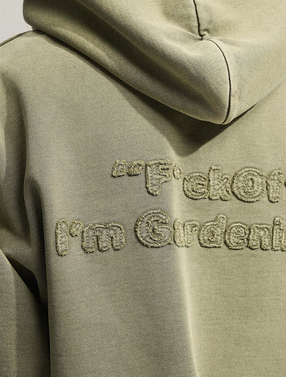 Cut Sew F*ck Off Hoodie