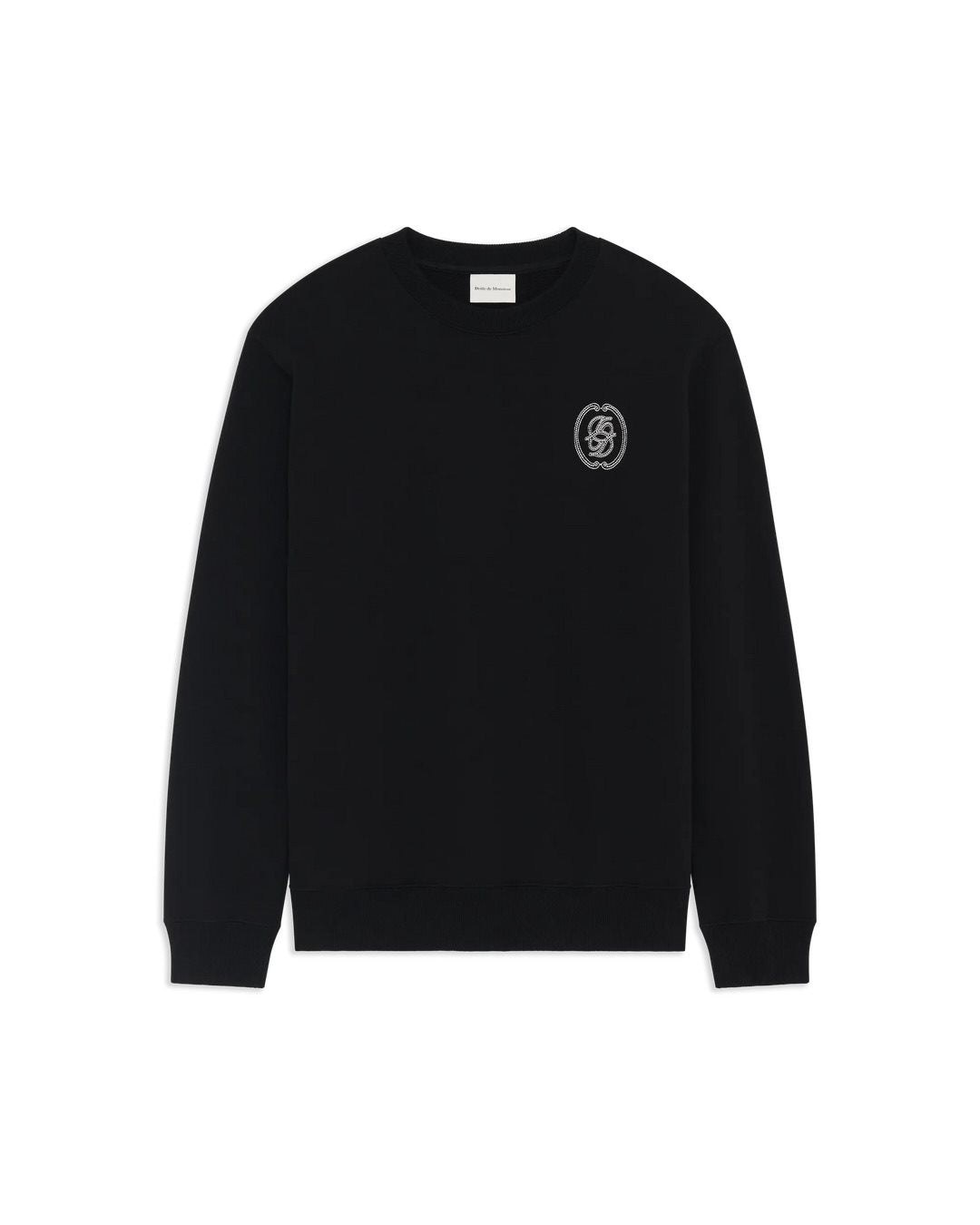 D MIRROR EMBROIDERY SWEATSHIRT