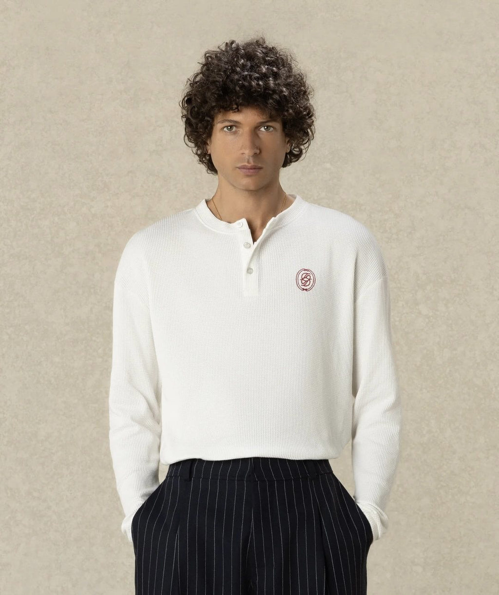 D MIRROR WAFFLE LONGSLEEVE